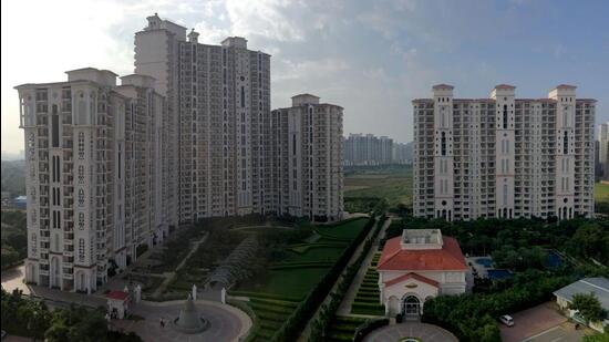 The takeover of the three colonies, as well as Sushant Lok 1, and Palam Vihar, by the MCG was announced by Haryana chief minister Manohar Lal Khattar in February 2016. (Parveen Kumar/HT PHOTO) The takeover of the three colonies, as well as Sushant Lok 1, and Palam Vihar, by the MCG was announced by Haryana chief minister Manohar Lal Khattar in February 2016. (Parveen Kumar/HT PHOTO)