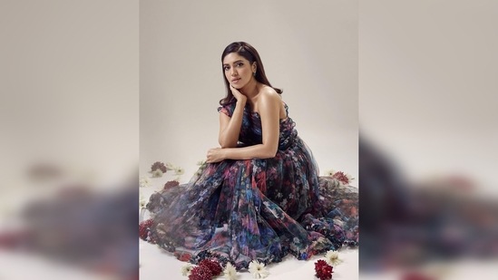 Patralekha couldn't stop herself from complimenting Bhumi Pednekar in the gorgeous dress and wrote, "Stunner."(Instagram/@bhumipednekar)