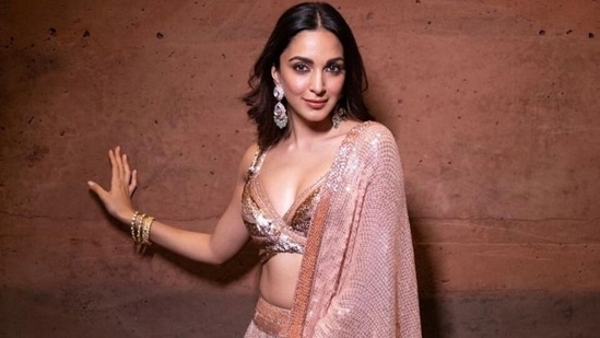 Kiara Advani is 'feeling peachy' in pretty lehenga and bralette for Ishita Advani's wedding festivities: Pics inside