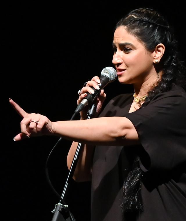 Actor and poet Priya Malik (NARENDRA DANGIYA)