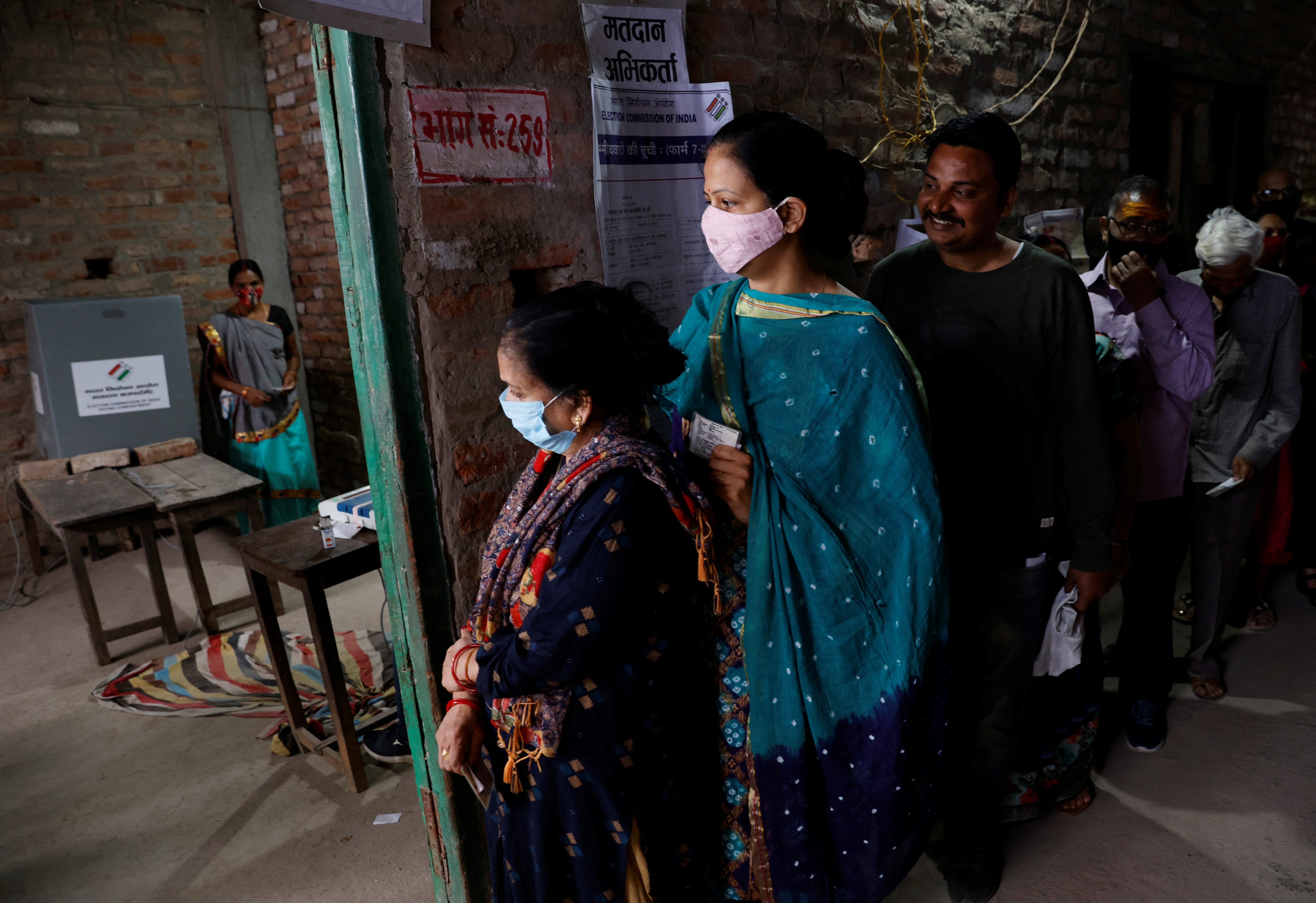 To be sure, exit polls are not always accurate and have often got the verdict wrong in earlier elections, especially in states with diverse populations, castes and communities. (Reuters Photo)