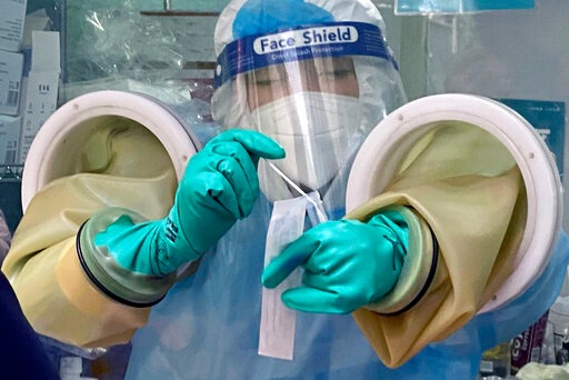 Overall, some 450 million cases of Covid-19 have been recorded. (AP)