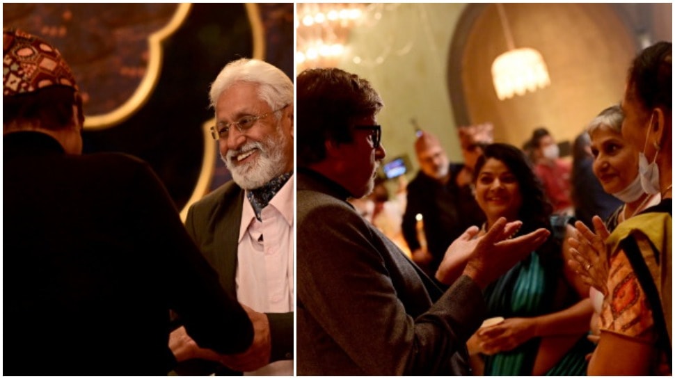 Amitabh Bachchan posted several photos.