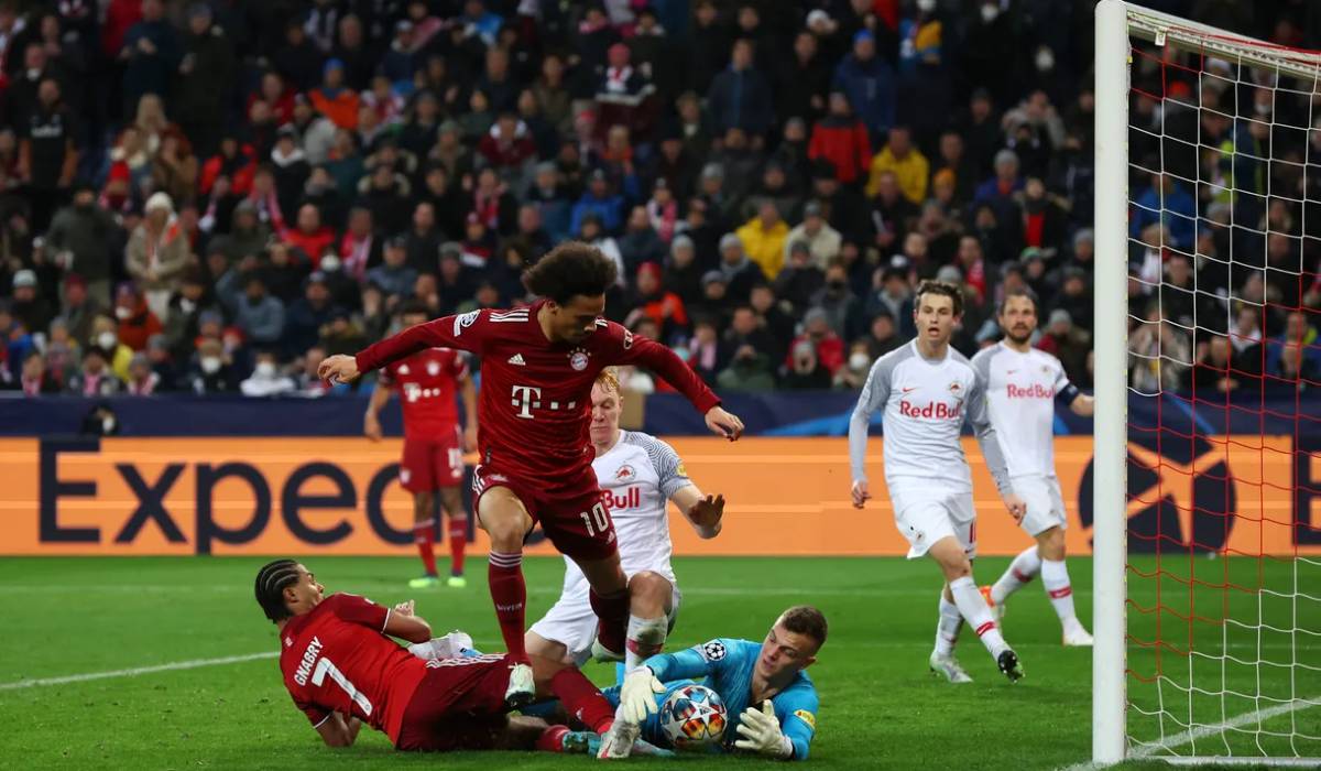 Salzburg managed to hold Bayern Munich to a 1-1 draw in Champions League round of 16 first leg(Getty)