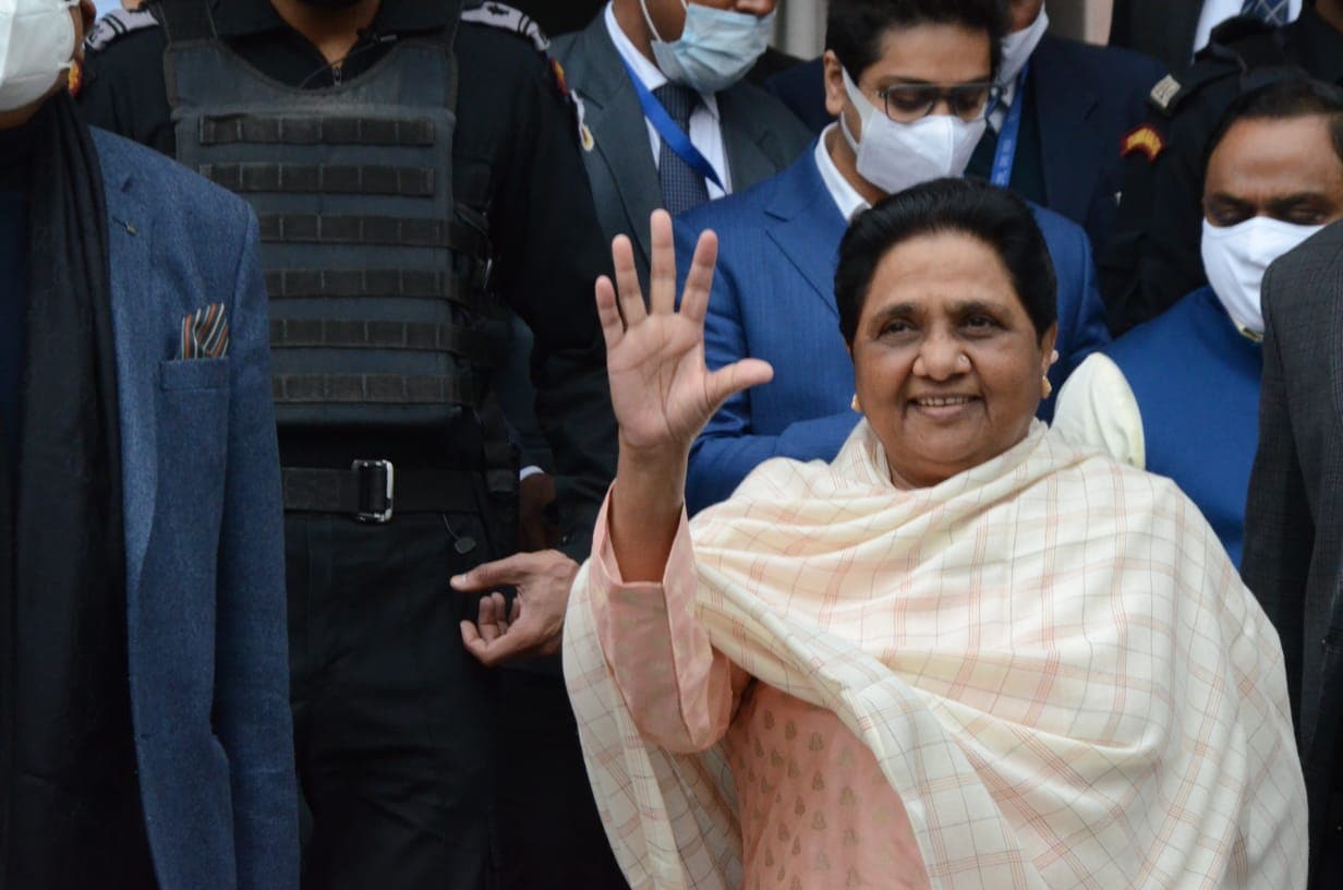 BSP chief Mayawati said that everyone's interest is protected only in her government (HT file) (HT_PRINT)