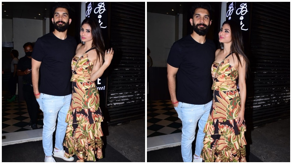 Mouni Roy and her husband, Suraj Nambiar, enjoy a date night. (HT Photo/Varinder Chawla) Mouni Roy and her husband, Suraj Nambiar, enjoy a date night. (HT Photo/Varinder Chawla)