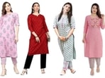 A kurta and pants set is a comfort wear and can be worn for a major part of the year.