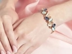 Rose gold plated bracelets are perfect to give as a gift.