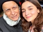Alia Bhatt with father Mahesh Bhatt and boyfriend Ranbir Kapoor. Alia Bhatt with father Mahesh Bhatt and boyfriend Ranbir Kapoor.