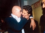 Fardeen Khan with his father Feroz Khan, who lost his life to lung cancer in 2009.