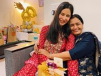 Vicky Kaushal's mother with daughter-in-law Katrina Kaif. Vicky Kaushal's mother with daughter-in-law Katrina Kaif.