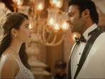 A still from Radhe Shyam's song Main Ishq Mein Hoon.
