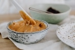 Peanut butter is a healthy spread option that is rich in fibre and protein.