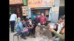 Tea stalls in Kashi are abuzz with political discussions as to who will be the next chief minister. (HT Photo)