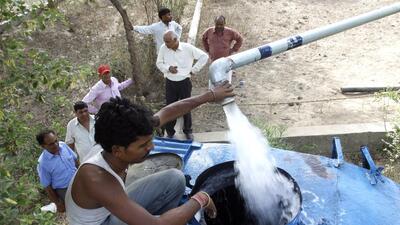 The Haryana government also announced measures to boost the availability of drinking water across the state. (HT PHOTO) The Haryana government also announced measures to boost the availability of drinking water across the state. (HT PHOTO)