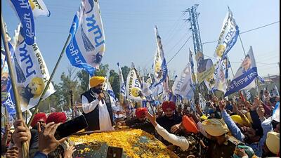 AAP leaders have expressed confidence of forming the government in the state following Punjab exit polls. (HT File) AAP leaders have expressed confidence of forming the government in the state following Punjab exit polls. (HT File)