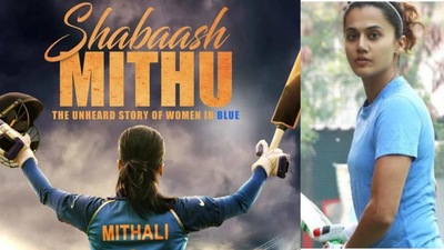 Taapsee Pannu shares new poster of Shabaash Mithu.
