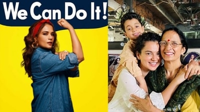 Richa Chadha and Kangana Ranaut have wished Women's Day on Instagram. Richa Chadha and Kangana Ranaut have wished Women's Day on Instagram. 