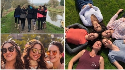  Katrina Kaif and her sister Isabelle Kaif share photos with their sisters on social media. Katrina Kaif and her sister Isabelle Kaif share photos with their sisters on social media.