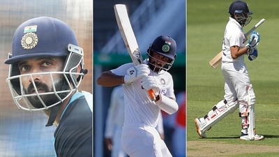 Ajinkya Rahane, Cheteshwar Pujara and Prithvi Shaw are honing their batting in the Ranji Trophy. &nbsp; (Getty Images)