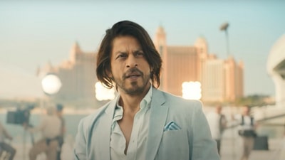 Shah Rukh Khan in a new ad video for Dubai tourism. Shah Rukh Khan in a new ad video for Dubai tourism.