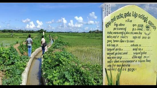 Lack of work during the Covid-19 pandemic led rise in the number of households seeking employment under MGNREGS. (HT PHOTO)