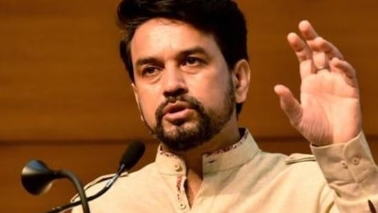 Union minister Anurag Thakur.&nbsp;