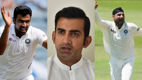 R Ashwin; Gautam Gambhir; Harbhajan Singh