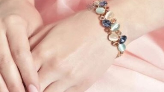 Rose gold plated bracelets are perfect to give as a gift.