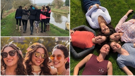 &nbsp;Katrina Kaif and her sister Isabelle Kaif share photos with their sisters on social media.