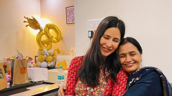Vicky Kaushal's mother with daughter-in-law Katrina Kaif.