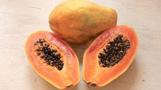 Papaya is loaded with vitamin A, vitamin C, fibre and many antioxidants.