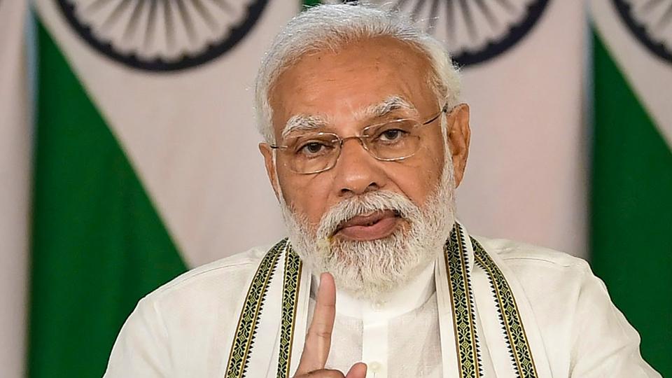 Prime Minister Narendra Modi addresses a post-budget webinar on ‘Financing for Growth & Aspirational Economy', in New Delhi on Tuesday. (PTI) Prime Minister Narendra Modi addresses a post-budget webinar on ‘Financing for Growth & Aspirational Economy', in New Delhi on Tuesday. (PTI)