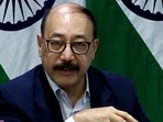 Foreign secretary Harsh Vardhan Shringla. (ANI file photo) Foreign secretary Harsh Vardhan Shringla. (ANI file photo)