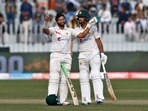 Pakistan batted for nearly two full days, ending their innings on 476/4.(AP) Pakistan batted for nearly two full days, ending their innings on 476/4.(AP)