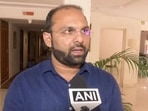 Goa Congress general secretary Sunil Kauthankar. (ANI Twitter) Goa Congress general secretary Sunil Kauthankar. (ANI Twitter)