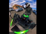 The Instagram video shows a biker being told by some kids in a car that they are proud a girl ‘rides the vroom vroom.’ (instagram/@lil.green.tractor) The Instagram video shows a biker being told by some kids in a car that they are proud a girl ‘rides the vroom vroom.’ (instagram/@lil.green.tractor)