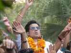 Sumeet Vyas plays a student politician in Jugaadistan. Sumeet Vyas plays a student politician in Jugaadistan.