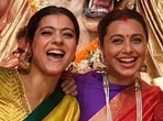 Kajol with cousin Rani Mukerji and Tanishaa Mukerji. Kajol with cousin Rani Mukerji and Tanishaa Mukerji. 
