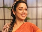 Rupali Ganguly in a still from Anupamaa. Rupali Ganguly in a still from Anupamaa.