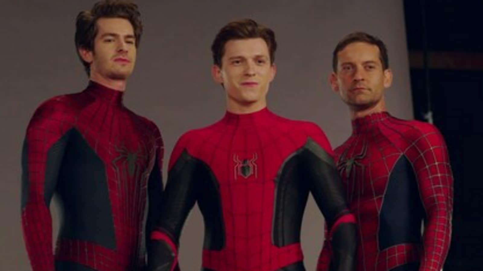 Tom Holland admits he was 'very nervous' to be joined by fellow Spider-Men  Tobey Maguire and Andrew Garfield in 'No Way Home