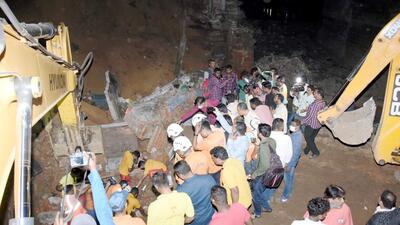 Three persons were trapped under the debris an under-construction side wall of a bridge in Cuttack city collapsed at around 7pm on Wednesday. (PTI) Three persons were trapped under the debris an under-construction side wall of a bridge in Cuttack city collapsed at around 7pm on Wednesday. (PTI)