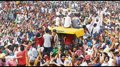Farmers, many of them youngsters, blocking a highway during a protest against the farm bills at Shambhu in Patiala district of Punjab on September 26, 2020. (Reuters file photo) Farmers, many of them youngsters, blocking a highway during a protest against the farm bills at Shambhu in Patiala district of Punjab on September 26, 2020. (Reuters file photo)