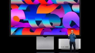 Apple also unveiled a separate 27-inch monitor that is far cheaper than the current model, coming in at $1,599. (REUTERS)