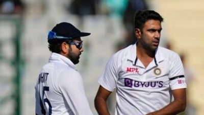 Ashwin and Rohit Sharma's unusual conversation revealed by senior India spinner: 'I don't know what to tell Rohit and how to react' (AP) Ashwin and Rohit Sharma's unusual conversation revealed by senior India spinner: 'I don't know what to tell Rohit and how to react' (AP)