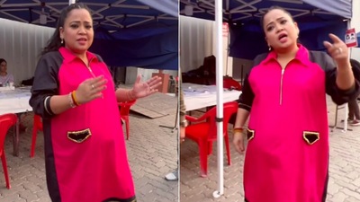 Pregnant Bharti Singh is due in April first week.