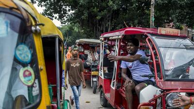 Officials said the camp is being held under the aegis of Project Parivartan, which aims to promote the use of e-autorickshaws in the city by replacing diesel and petrol autos, in accordance with a National Green Tribunal (NGT) order which states that diesel vehicles older than 10 years and petrol vehicles older than 15 years cannot ply in the NCR. (Representative image/Bloomberg Archive) Officials said the camp is being held under the aegis of Project Parivartan, which aims to promote the use of e-autorickshaws in the city by replacing diesel and petrol autos, in accordance with a National Green Tribunal (NGT) order which states that diesel vehicles older than 10 years and petrol vehicles older than 15 years cannot ply in the NCR. (Representative image/Bloomberg Archive)
