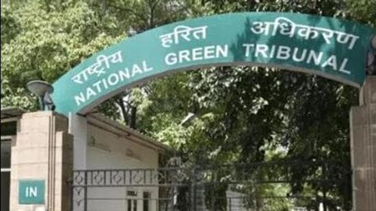 Authorities failed to check illegal mining, dumping of solid waste and discharge of untreated sewage into the Doodh Ganga river, says the NGT. (HT File Photo)