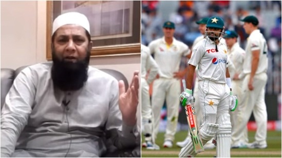 Inzamam-ul-Haq; Babar Azam(YouTube/AP) Inzamam-ul-Haq; Babar Azam(YouTube/AP)