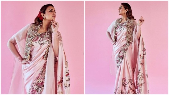 Huma Qureshi is our fashion icon. The actor keeps setting the fashion bar higher for us with each and every post that she makes on her Instagram profile. A day back, Huma shared a slew of pictures from one of her fashion photoshoots and they are setting major goals of ethnic fashion for us.(Instagram/@iamhumaq)